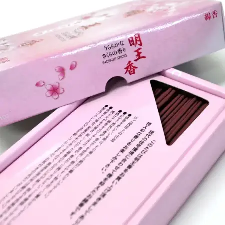 картинка Maruesu Incense Aroma Sticks Sakura магазин одежды и аксессуаров являющийся официальным дистрибьютором в России  Maruesu Incense Aroma Sticks Sakura