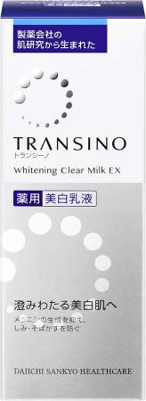 TRANSINO Medicated Whitening Clear Milk EX Therapeutic whitening facial milk, 100ml