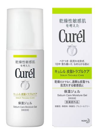 KAO Curel sebum trouble care moisture gel for oily to oily skin, 120ml