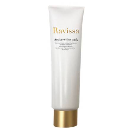 Japanese Skincare - Buy RAVISSA Active White Pack Whitening Mask, 100 g Online from Japan | 36Best Kawai RAVISSA Active White Pack Whitening Mask, 100 g