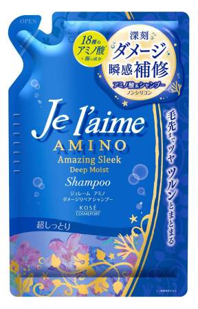 KOSE Cosmeport Je l'aime Amazing Sleek Deep Moist Shampoo shampoo, non-silicone