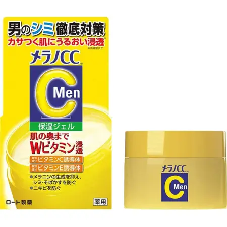 ROHTO Melano CC Men Medicated Whitening Gel, 100 g