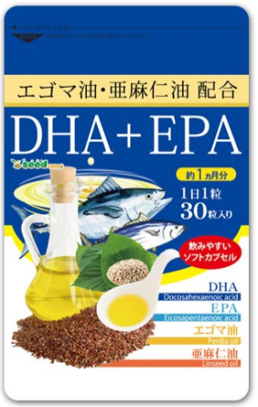 Seedcoms DHA＋EPA and perilla oil + linseed oil