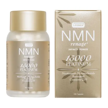 NMN Renage Platinum Infinity Power 15000 Antioxidant and anti-aging beauty product with high NMN content
