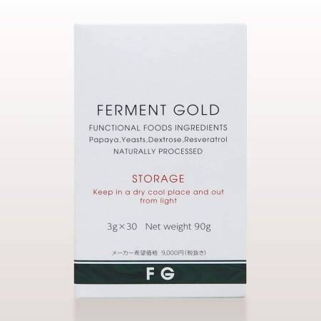 Noguchi medical Blue papaya FERMENT GOLD Green papaya + resveratrol (3g x 30pcs)