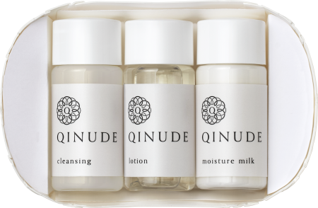 Japanese Skincare - Buy Qinude Trial Set Organic Silk Fibroin Cosmetics Set Online from Japan | 36Best Kawai Qinude Trial Set Organic Silk Fibroin Cosmetics Set