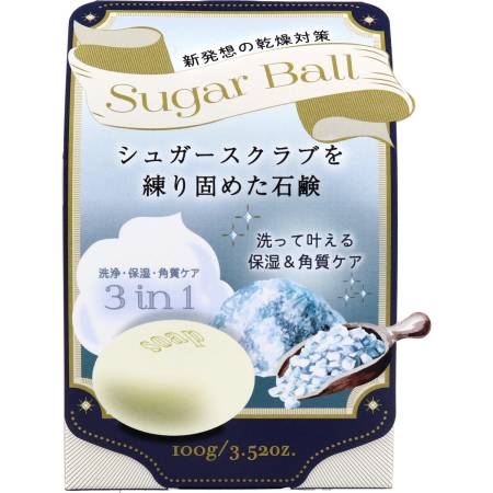 Japanese Skincare - Buy Pelican Sugar Ball Soap, 100 g Online from Japan | 36Best Kawai Pelican Sugar Ball Soap, 100 g