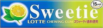 Lotte Sweetie Жевательная резинка - фото