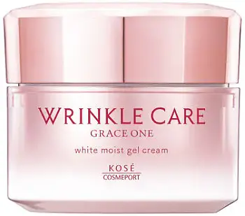 Купить KOSE Cosmeport Grace One Wrinkle Care White Moist Gel Cream Отбеливающий гель-крем для лица против морщин, 100 г на 36best.com — фото KOSE Cosmeport Grace One Wrinkle Care White Moist Gel Cream Отбеливающий гель-крем для лица против морщин, 100 г - фото