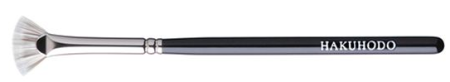 картинка J4006 Hakuhodo Duo Fibre Fan Lash Brush магазин одежды и аксессуаров являющийся официальным дистрибьютором в России  J4006 Hakuhodo Duo Fibre Fan Lash Brush