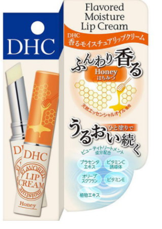 Japanese Skincare - Buy DHC Lip Cream Moisture Flavored Honey Moisturizing cream on the lips with honey, 1.5 g Online from Japan | 36Best Kawai DHC Lip Cream Moisture Flavored Honey Moisturizing cream on the lips with honey, 1.5 g