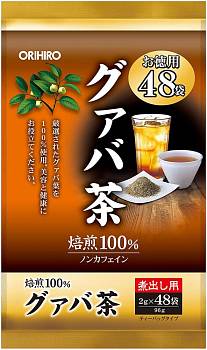 ORIHIRO Guava Leaf Tea, 48 Tea Bags