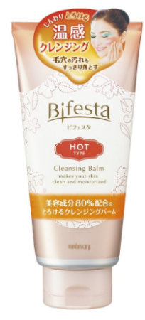 Mandom Bifesta Hot Type Cleansing Balm Cleansing gel makeup remover, 150g