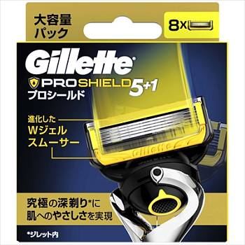 Купить Gillette Proshield 5+1 Сменные лезвия к бритвенному станку, 8шт на 36best.com — фото Gillette Proshield 5+1 Сменные лезвия к бритвенному станку, 8шт - фото