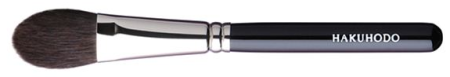 Hakuhodo Brush highlighter G116 Highlighter Brush Round & Flat
