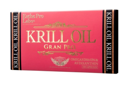 Esthe Pro Labo Krill Oil Gran Pro, 120 capsules - Buy certified Japanese Health Supplements | 36Best Kawai Esthe Pro Labo Krill Oil Gran Pro, 120 capsules
