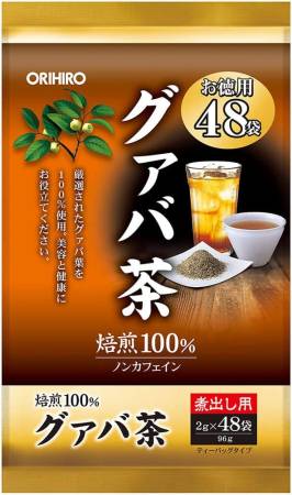 ORIHIRO Guava Leaf Tea, 48 Tea Bags