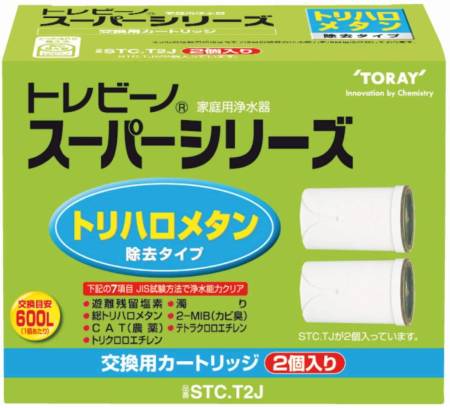 TORAY Super Series Water Purification System Replacement water purifier cartridges, 2 pcs