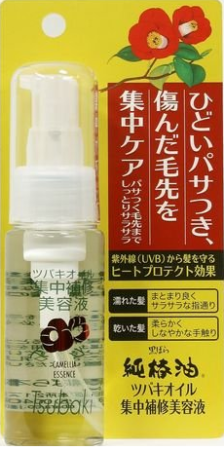 картинка KUROBARA Tsubaki Oil Essence vosstanavlivaya with Japanese Camellia oil to dry hair, 50 ml магазин одежды и аксессуаров являющийся официальным дистрибьютором в России  KUROBARA Tsubaki Oil Essence vosstanavlivaya with Japanese Camellia oil to dry hair, 50 ml