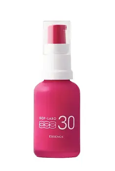 Meishoku ISOF-LABO 30% Essence Serum with soy isoflavones and bakuchiol for skin firmness and elasticity, 30 ml