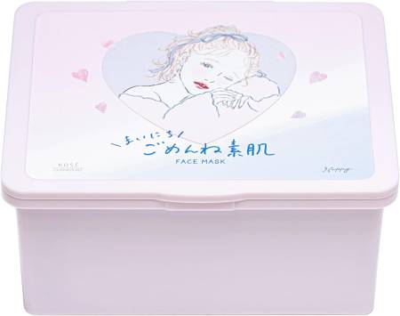 Kose Cosmeport Clear Turn Mainichi Gomenne Bare Skin Mask Express moisturizing mask in 3 minutes, 30 pieces