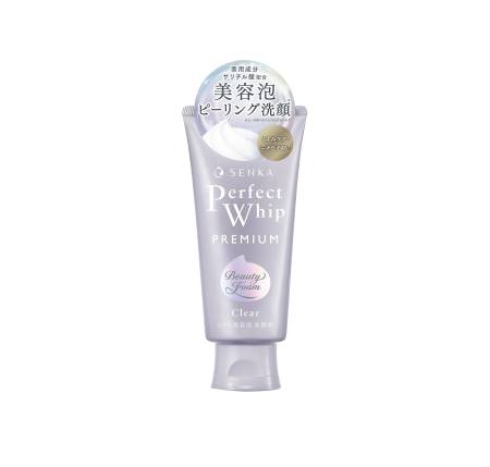 SHISEIDO Hada Senka Premium Perfect Whip Clear Skin cleansing foam against inflammation with micro-bubbles, 120 g