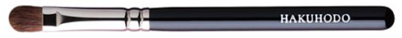 картинка J242HS Hakuhodo Eye Shadow Brush Round & Flat магазин одежды и аксессуаров являющийся официальным дистрибьютором в России  J242HS Hakuhodo Eye Shadow Brush Round & Flat
