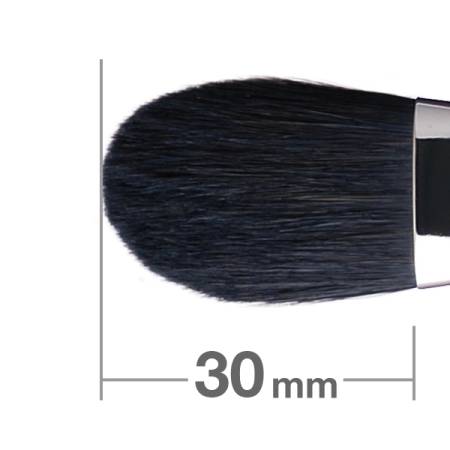 G5502BkSL Hakuhodo Blush Brush Round & Flat