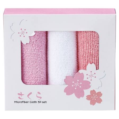 Microfiber Cloth 3D Set Sakura
