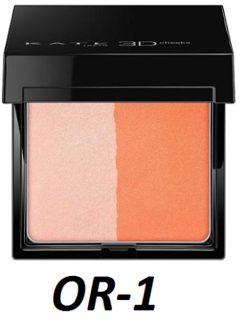 картинка KANEBO KATE 3D 3D Contrast-Contrasting CHEEKS blushes, 6.4 g магазин одежды и аксессуаров являющийся официальным дистрибьютором в России  KANEBO KATE 3D 3D Contrast-Contrasting CHEEKS blushes, 6.4 g