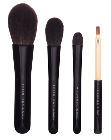 картинка CHIKUHODO Z Series 4-Piece Brush Set Set of 4 brushes магазин одежды и аксессуаров являющийся официальным дистрибьютором в России  CHIKUHODO Z Series 4-Piece Brush Set Set of 4 brushes