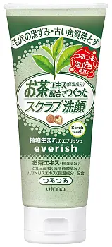 Купить UTENA Everish Скраб для лица с экстрактом зеленого чая и скорлупы грецкого ореха, 135 г  на 36best.com — фото UTENA Everish Скраб для лица с экстрактом зеленого чая и скорлупы грецкого ореха, 135 г  - фото