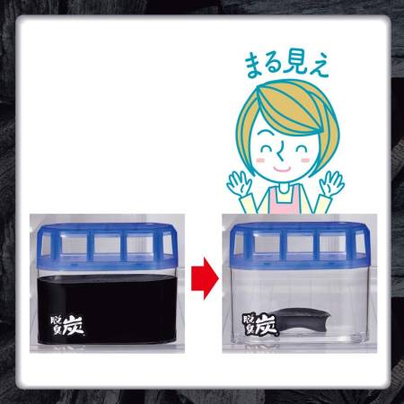 картинка Jelly-like absorber of odors with charcoal ST for refrigerator, 140g магазин одежды и аксессуаров являющийся официальным дистрибьютором в России  Jelly-like absorber of odors with charcoal ST for refrigerator, 140g