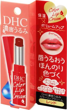 Japanese Skincare - Buy DHC Lip Color Cream Color cream lip balm, 1.5 R Online from Japan | 36Best Kawai DHC Lip Color Cream Color cream lip balm, 1.5 R