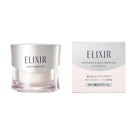 Japanese Skincare - Buy SHISEIDO Elixir White Reset Whitening cream Brightenist, 40gr Online from Japan | 36Best Kawai SHISEIDO Elixir White Reset Whitening cream Brightenist, 40gr