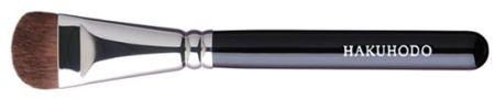 картинка G5508BkSL Hakuhodo Eye Shadow Brush round flat eyeshadow Brush магазин одежды и аксессуаров являющийся официальным дистрибьютором в России  G5508BkSL Hakuhodo Eye Shadow Brush round flat eyeshadow Brush