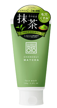 COSMETEX ROLAND Chanosui  Matcha Facial Cleanser Soft foam with enzymes for gentle skin cleansing, 120 g