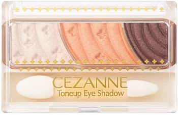 Cezanne Tone Up Eyeshadow Тени для век, 06 Orange Cassis Cezanne Tone Up Eyeshadow Тени для век, 06 Orange Cassis