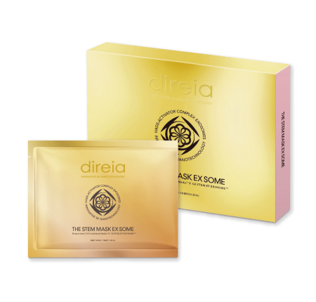 Direia The Stem Mask EX Some Instant Renewal Facial Mask, 4 Pieces