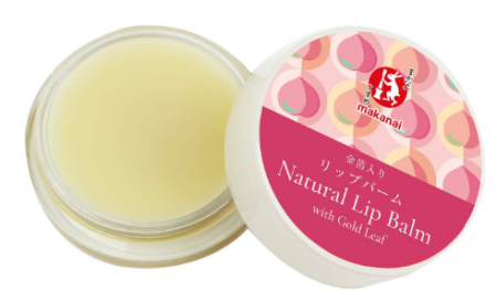 Makanai Natural Lip Balm With Gold Leaf, 5g