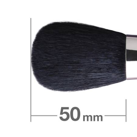 B206BkSL Hakuhodo Powder Brush round and flat