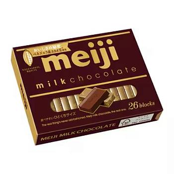 Купить Молочный  шоколад 26 блочков  Meiji 120  гр на 36best.com — фото Молочный  шоколад 26 блочков  Meiji 120  гр - фото