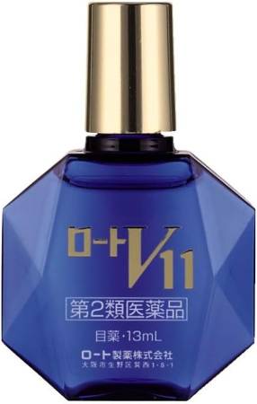 Rohto V11 Anti-Fatigue Eye Drops, 13 ml - Buy certified Japanese Health Supplements | 36Best Kawai Rohto V11 Anti-Fatigue Eye Drops, 13 ml