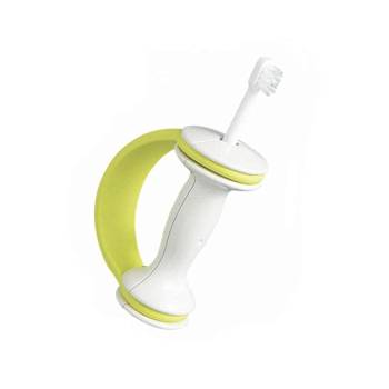 Купить Зубная щетка с ограничителем step 2, Combi на 36best.com — фото Зубная щетка с ограничителем step 2, Combi - фото