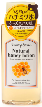 Japanese Skincare - Buy Country Stream Natural Honey Lotion Moisturizing lotion with Royal jelly, 180ml Online from Japan | 36Best Kawai Country Stream Natural Honey Lotion Moisturizing lotion with Royal jelly, 180ml