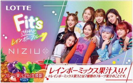 Lotte Fit's NIZIU Mix Fruit Juice Gum