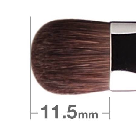 картинка J004H Hakuhodo Eye Shadow Brush Round & Flat магазин одежды и аксессуаров являющийся официальным дистрибьютором в России  J004H Hakuhodo Eye Shadow Brush Round & Flat