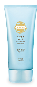 Купить Kose Cosmeport SUNCUT UV Whitening Essence Солнцезащитная отбеливающая эссенция для лица с SPF 50+ PA++++, 80 гр на 36best.com — фото Kose Cosmeport SUNCUT UV Whitening Essence Солнцезащитная отбеливающая эссенция для лица с SPF 50+ PA++++, 80 гр - фото