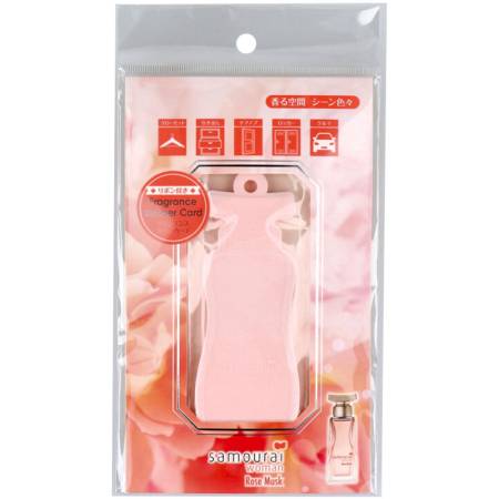 картинка SPR Samourai Woman Fragrance Rubber Card магазин одежды и аксессуаров являющийся официальным дистрибьютором в России  SPR Samourai Woman Fragrance Rubber Card