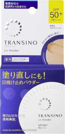 TRANSINO UV Powder Sunscreen compact powder with SPF 50 PA ++++, 12gr